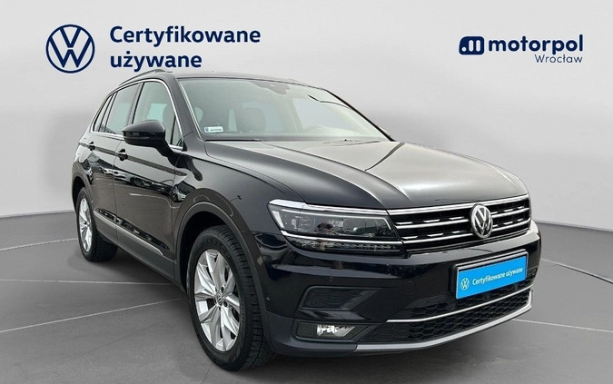 Volkswagen Tiguan cena 121900 przebieg: 88493, rok produkcji 2018 z Ozimek małe 781